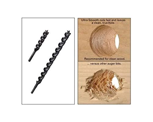 WoodOwl 09817 Tri-Cut 1-1/4-Inch by 18-Inch Ultra Smooth Auger Bit - Image 2