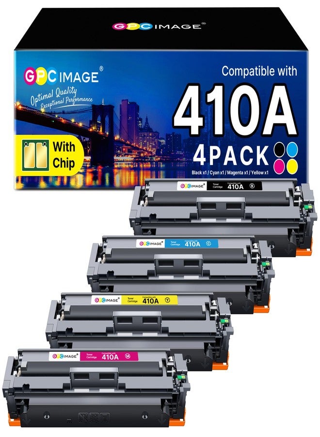 جي بي سي إيمدج خرطوشة حبر GPC Image 410A M477fnw لطابعة HP 410A، عبوة من 4 خراطيش حبر - Image 1