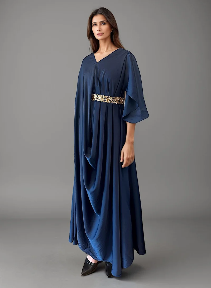 Ecstacy  Sidefit drape kaftan for Women | Best Price UAE