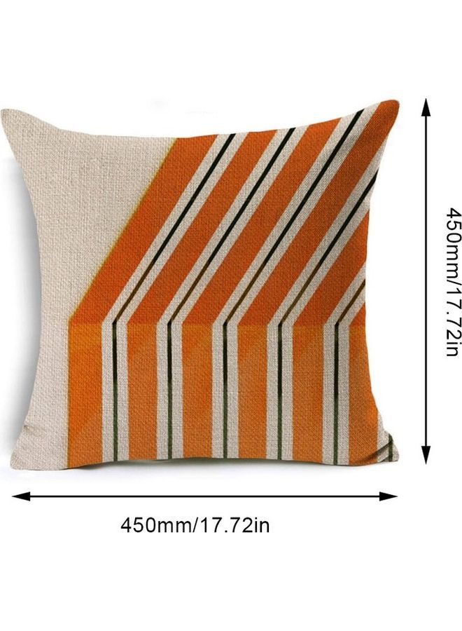 NIBEMINENT Simple Geometric Printed Fashionable Pillow Cover Multicolour - Image 2