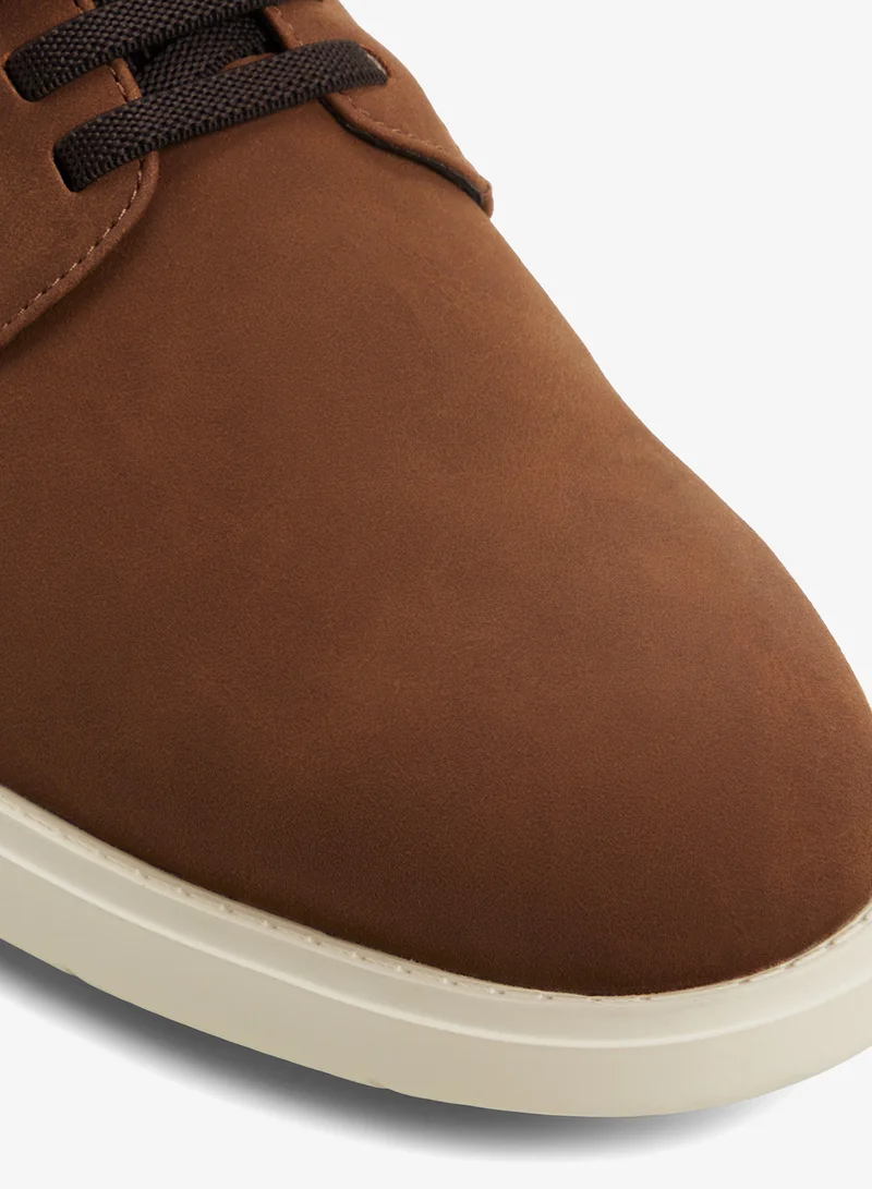 Aldo COGNAC Low Top Lace Up Sneakers for Men | Best Price UAE