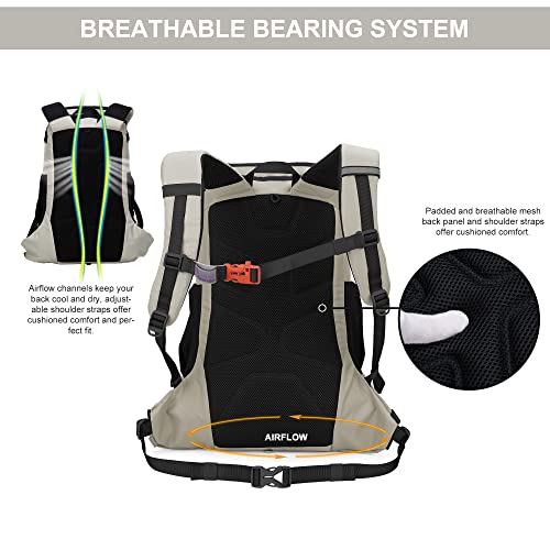 MOUNTAINTOP Hiking Backpack 35L Travel Backpack Lightweight Daypack for Men&Women Outdoor Camping - Image 5