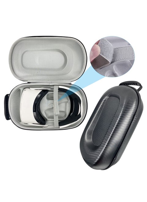 Suitable for Oculus Quest 2 and Oculus Quest 2 All-in-One VR Headset Hard Storage Case, Quest 2 Storage Case, Fits Oculus Quest 2 Accessories Large Space Cover  Bag, Home Storage(Black)