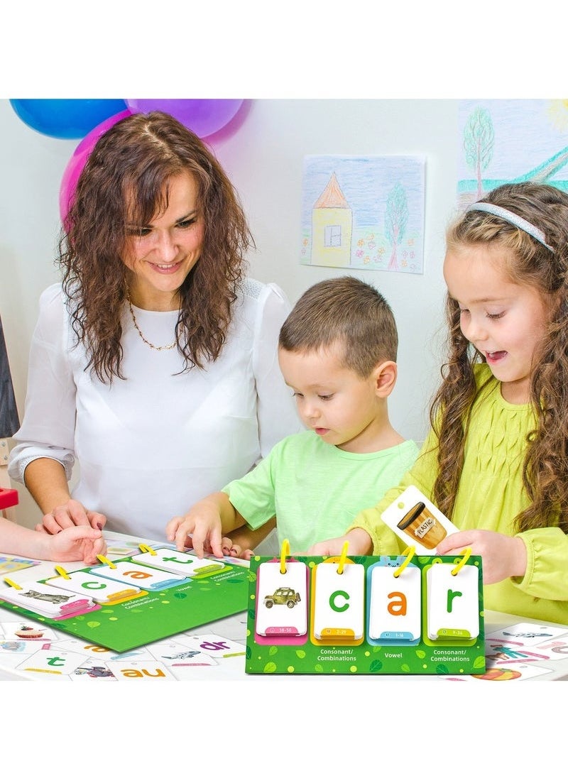 PEI  AN 129 - piece Visual Word Educational Desk Cards - Early Learning Picture - Word Recognition Cards for Parent - Child Interaction  - Image 2