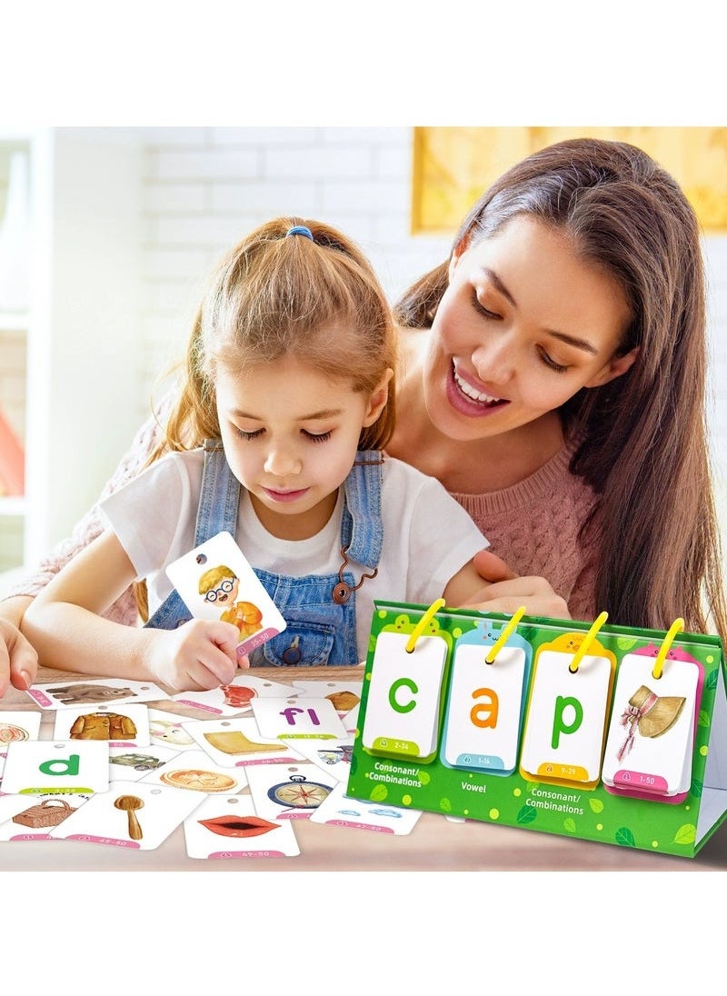 PEI  AN 129 - piece Visual Word Educational Desk Cards - Early Learning Picture - Word Recognition Cards for Parent - Child Interaction  - Image 4