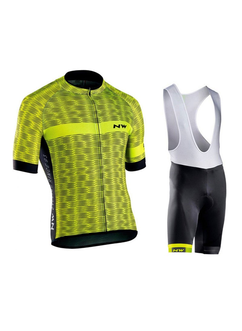 KUYING Outdoor Mountain Bike Road Bike Riding Suit Set 