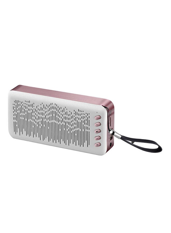 NIBEMINENT Mini Wireless Portable Bluetooth Speaker With Strap Rose Gold/White/Black - Image 1