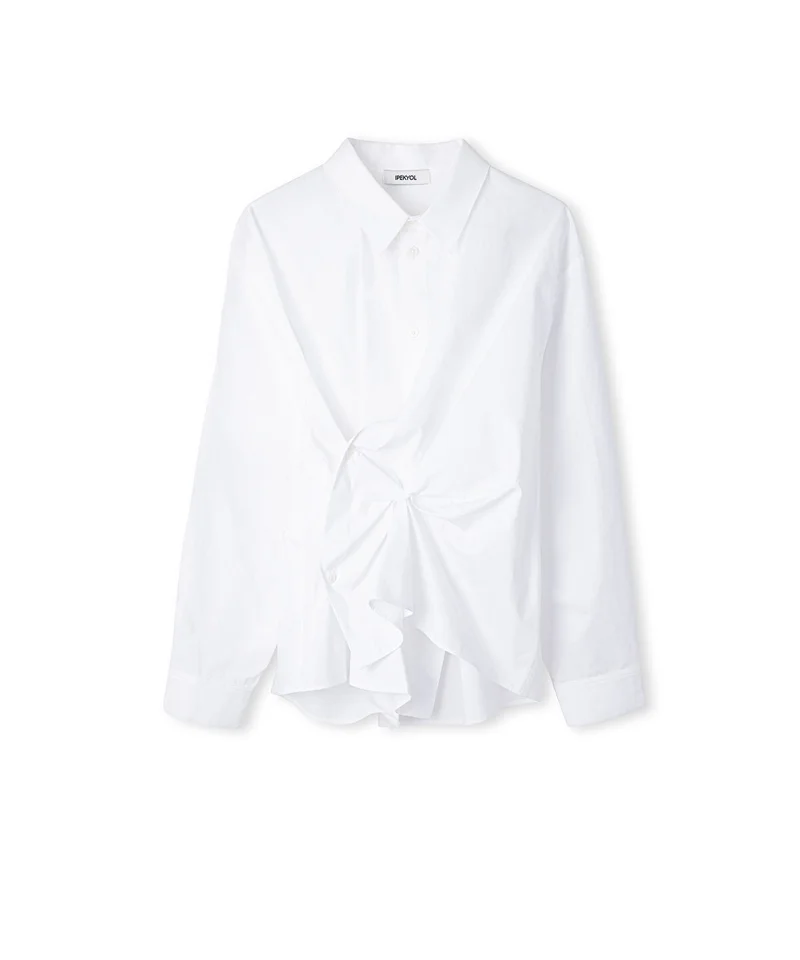 Ipekyol  Asymmetric Poplin Shirt for Women | Best Price UAE