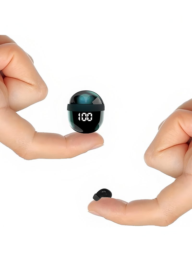 أبلينم سماعات أذن صغيرة غير مرئية أصلية بتقنية البلوتوث للعمل، صغيرة الحجم، صغيرة الحجم، أصغر سماعات أذن غير مرئية - Image 1