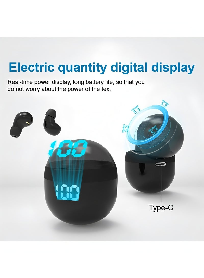 أبلينم سماعات أذن صغيرة غير مرئية أصلية بتقنية البلوتوث للعمل، صغيرة الحجم، صغيرة الحجم، أصغر سماعات أذن غير مرئية - Image 2