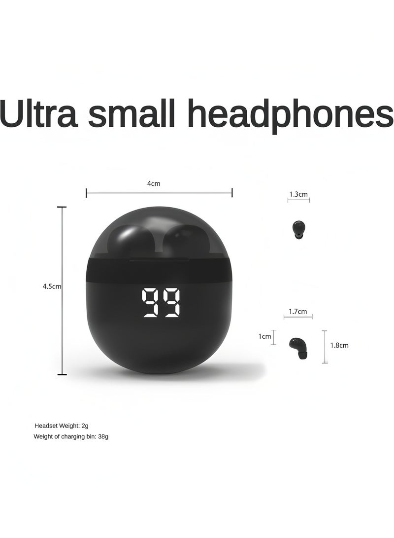 أبلينم سماعات أذن صغيرة غير مرئية أصلية بتقنية البلوتوث للعمل، صغيرة الحجم، صغيرة الحجم، أصغر سماعات أذن غير مرئية - Image 5