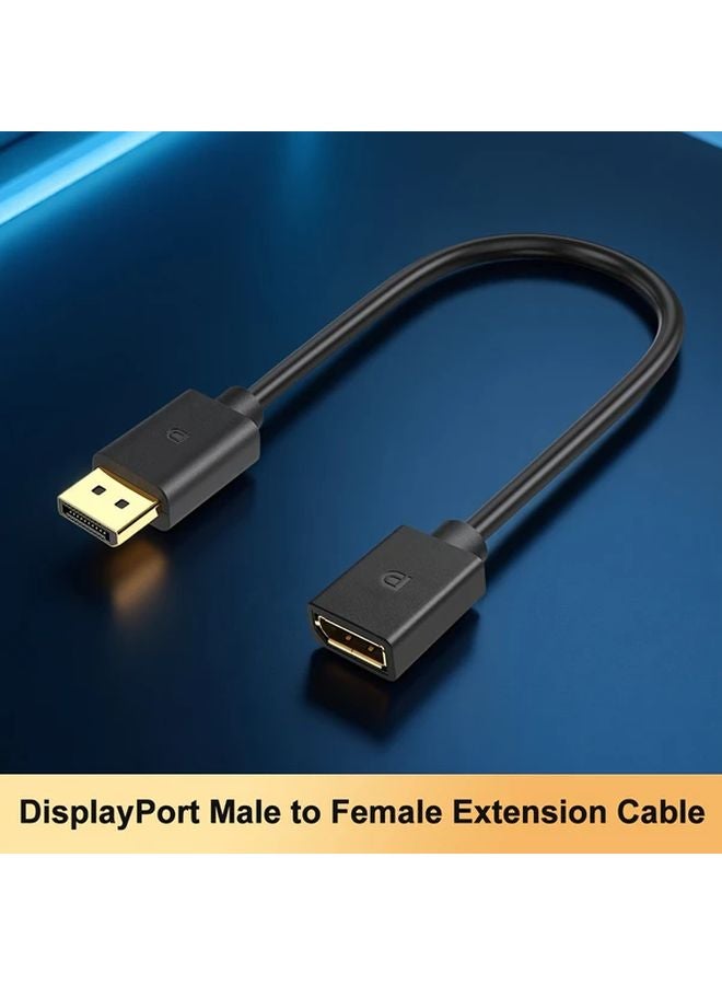 1 قدم كابل تمديد DisplayPort مطلي بالذهب لشاشات الألعاب وإعدادات الشاشات المتعددة - Image 2