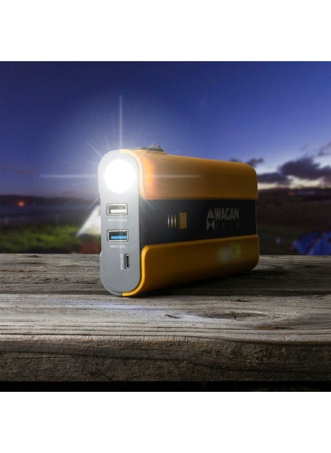 WAGAN 10000Mah Mini Multi Function Jump Starter Multicolour 2161  - Image 3