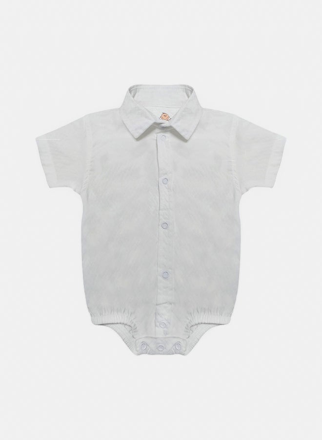 BabyShoora Baby Boy Summer Ss Romper Set  - Image 2