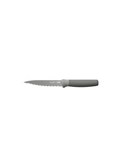 Berghoff Leo Balance Ergonomic Handle Serrated Utility Knife Grey 11.5 cm 3950516  - Image 1