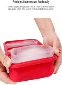 Silicone Soup Cube Food Freezing Container Molds with Lid 4 Cubes for Sauce Meal Red , Silicone Freezer Tray, Food Freezing Molds, Freezer Container Molds - pzsku/ZAAE805035831AFD3B210Z/45/_/1737431687/ae3999ae-81a1-4b3c-b25c-79885e60e8b5