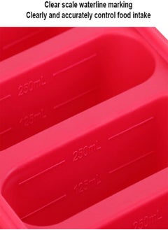 Silicone Soup Cube Food Freezing Container Molds with Lid 4 Cubes for Sauce Meal Red , Silicone Freezer Tray, Food Freezing Molds, Freezer Container Molds - pzsku/ZAAE805035831AFD3B210Z/45/_/1737431688/42c2484c-38e9-424a-9e2a-7c5588984dda