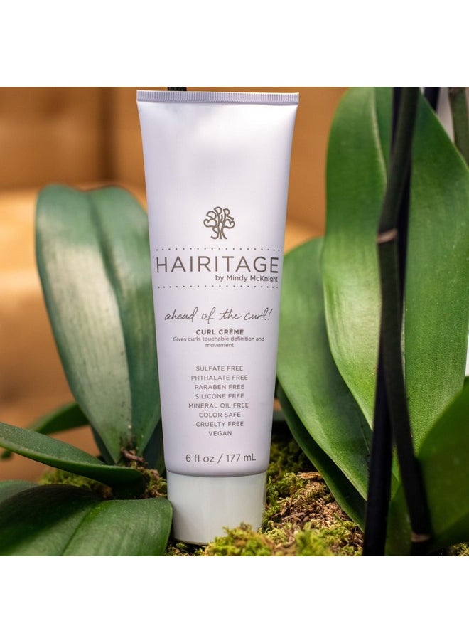 Hairitage Hairitage Hydrating Curl Cream with Jojoba Oil for Hair - Coily + Curly Hair Product - Curl Defining Cream for Frizz Control - Gives Curls Bounce - Color Safe, Vegan, 6 oz.  - Image 4