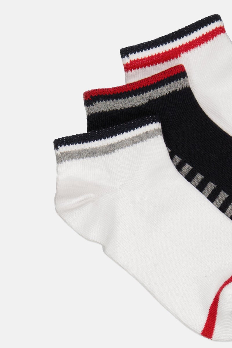 Rocawear Kids Boys Stripes Ankle Socks, Multicolor  - Image 2