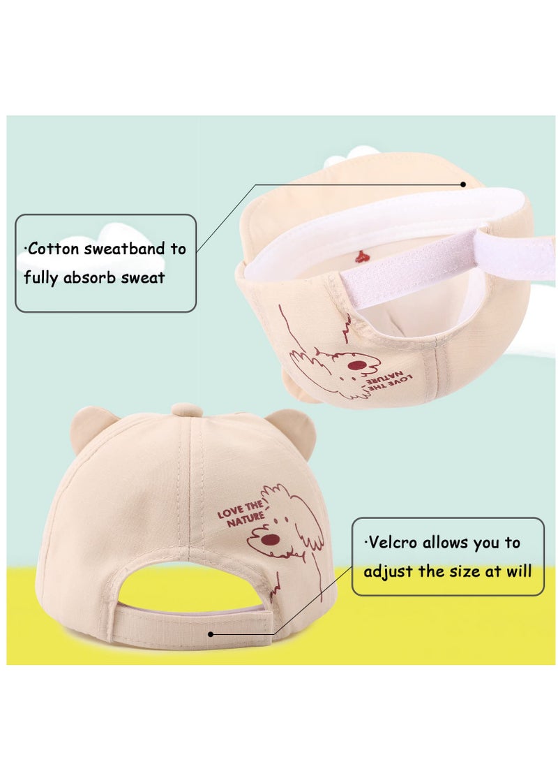 SYOSI Baby Baseball Cap Toddler Infant Boys Girls Sun Hat Breathable Cute Hats for Spring Summer - Image 5