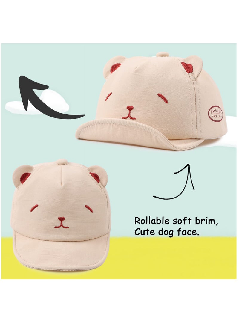 SYOSI Baby Baseball Cap Toddler Infant Boys Girls Sun Hat Breathable Cute Hats for Spring Summer - Image 4