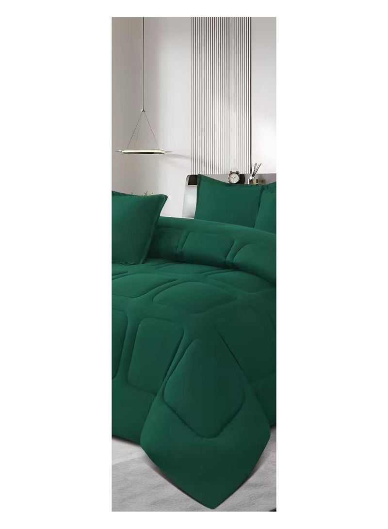 MingLi 6-piece double comforter set to add beauty and elegance to your room. Microfiber comforter size 250x230 cm. - Image 3