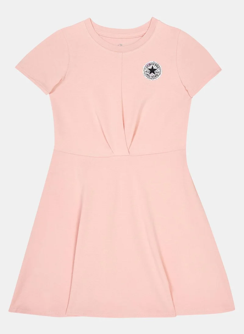 CONVERSE Kids' Front-Tie Dress Set