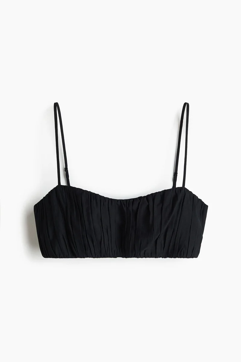 H&M Gathered crop top