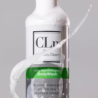 cln غسول الجسم العلاجي المطور من قبل الأطباء CLn للبشرة المعرضة للإكزيما والتهاب الجلد والطفح الجلدي والتهاب الجريبات الشعرية والشعر الناشئ ونتوءات الحلاقة وحب الشباب والعدوى 8 أونصة - Image 5