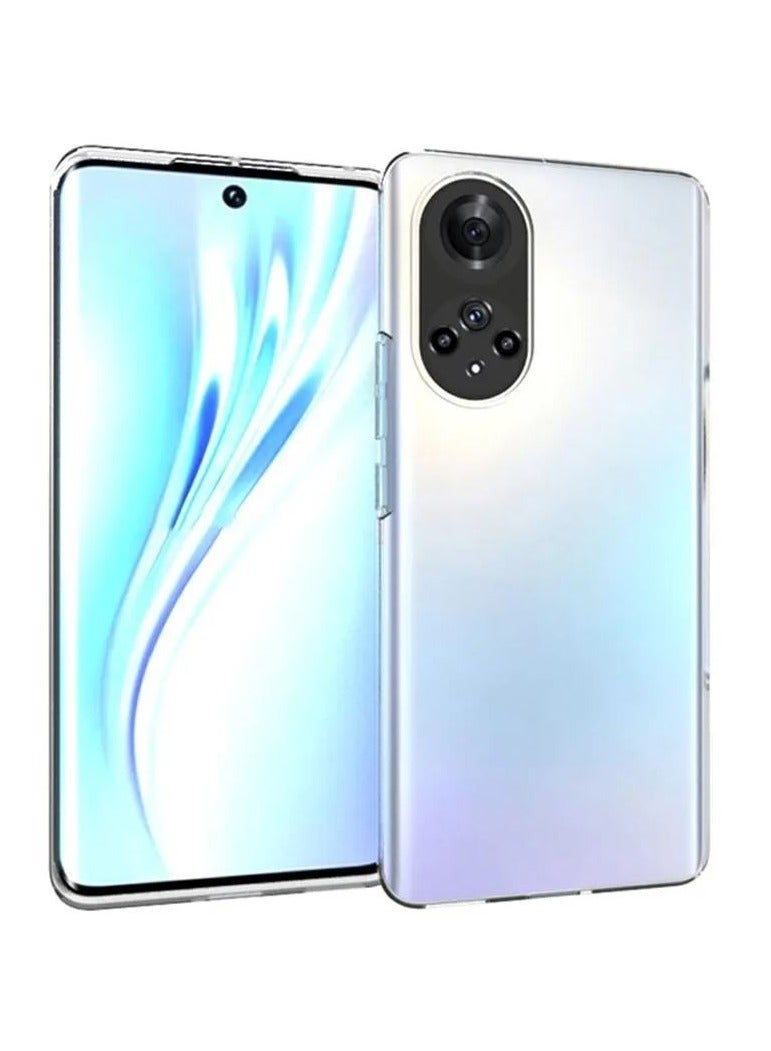 For Huawei Nova 9 Transparent Tpu Silicone Back Cover , Anti Yellowing And High Protective From Shocks Compatible For Huawei Nova 9 (6.57'') (Transparent) - Image 2