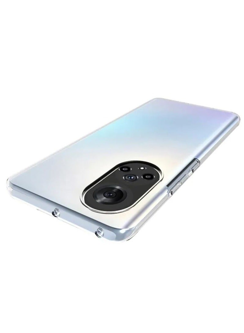 For Huawei Nova 9 Transparent Tpu Silicone Back Cover , Anti Yellowing And High Protective From Shocks Compatible For Huawei Nova 9 (6.57'') (Transparent) - Image 3