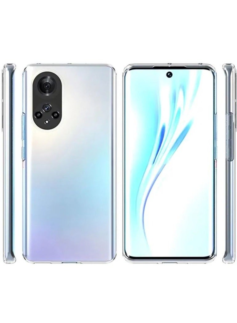 For Huawei Nova 9 Transparent Tpu Silicone Back Cover , Anti Yellowing And High Protective From Shocks Compatible For Huawei Nova 9 (6.57'') (Transparent) - Image 4