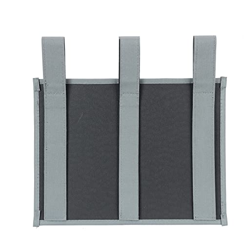 Falaku Hanging Bedside Caddy,Bedside Organizer Caddy for Bed Rails(4 Pockets-Grey) - Image 5