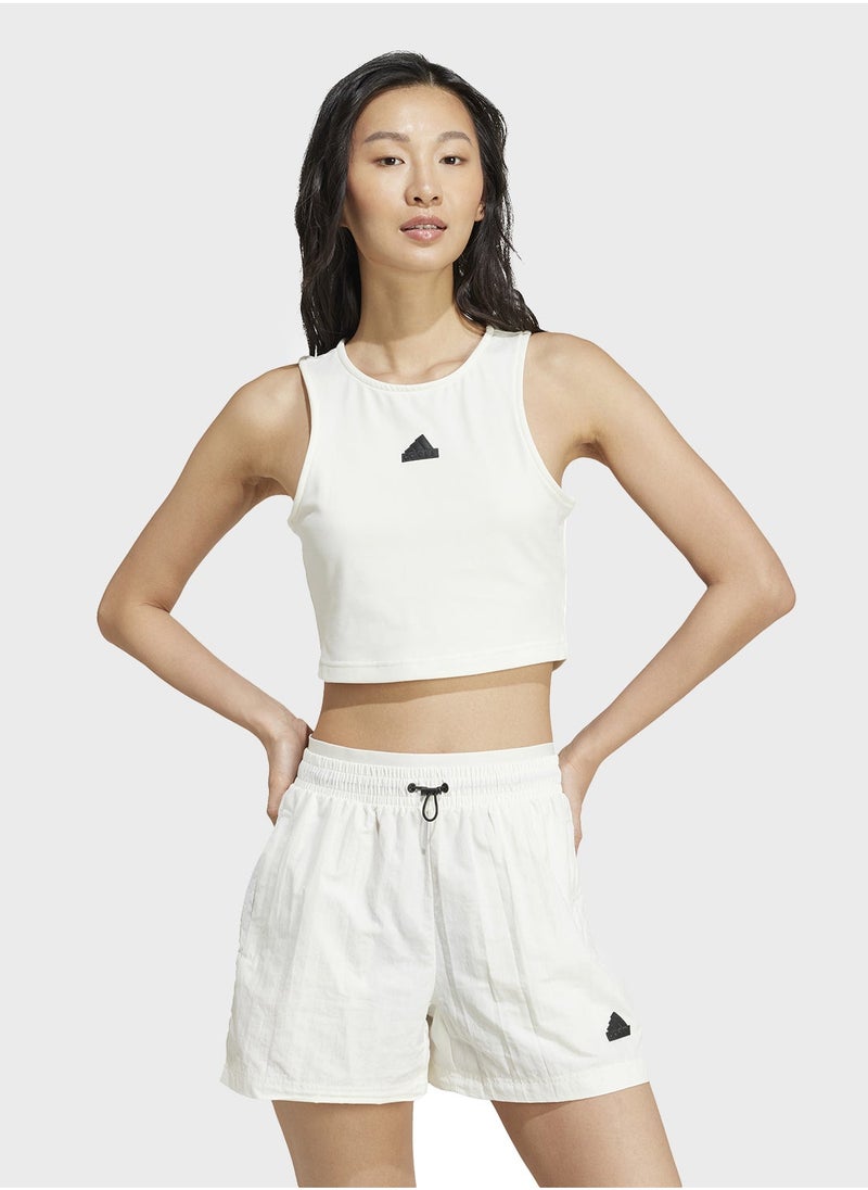 Adidas - City Escape Cropped Tank - Image 1