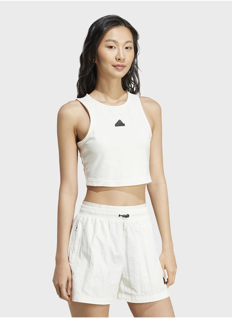 Adidas - City Escape Cropped Tank - Image 1