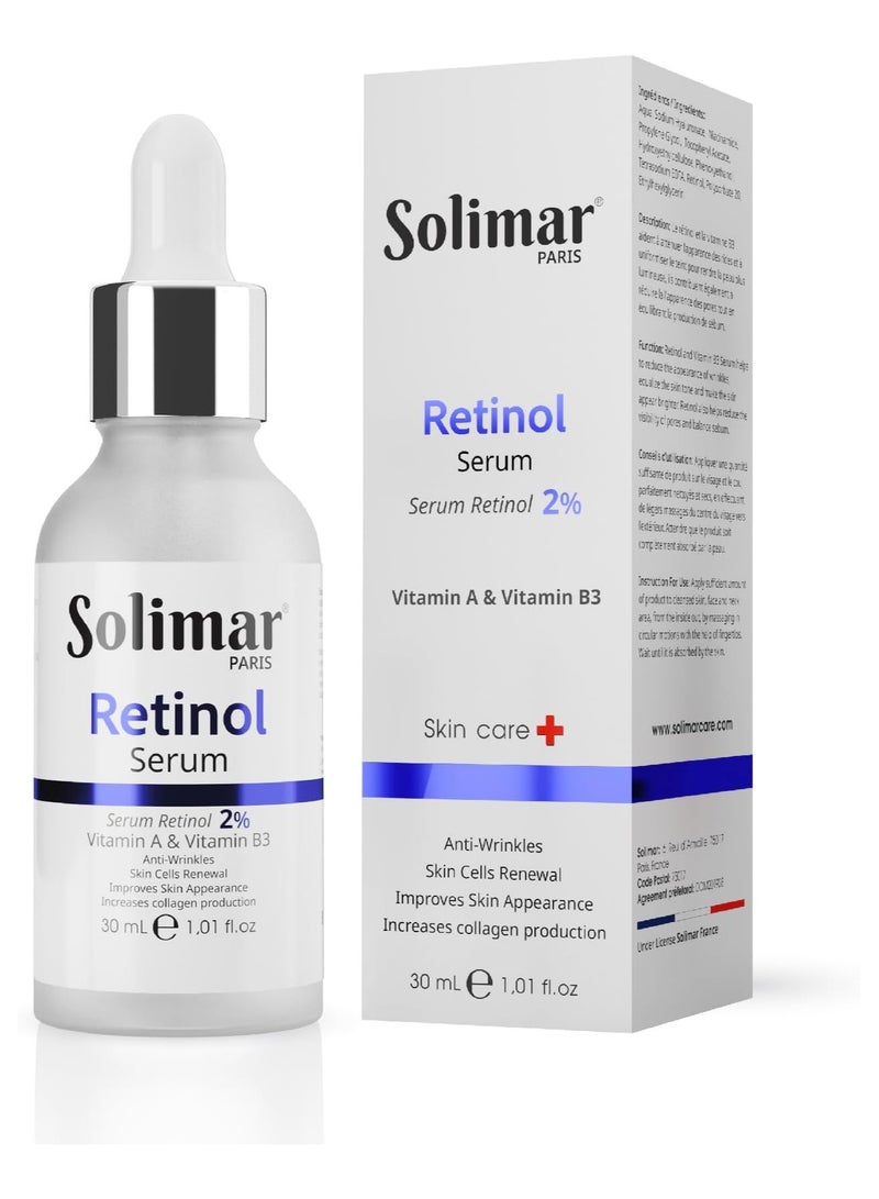 Solimar Paris Retinol Serum 30Ml