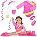 Ecore Fun 18 Inch Doll Clothes and AccessoriesOlympic Gymnastics Sports Set 8 Pack Girl Doll Clothes Gymnastics Training Oufits for Play No Doll - Image 2