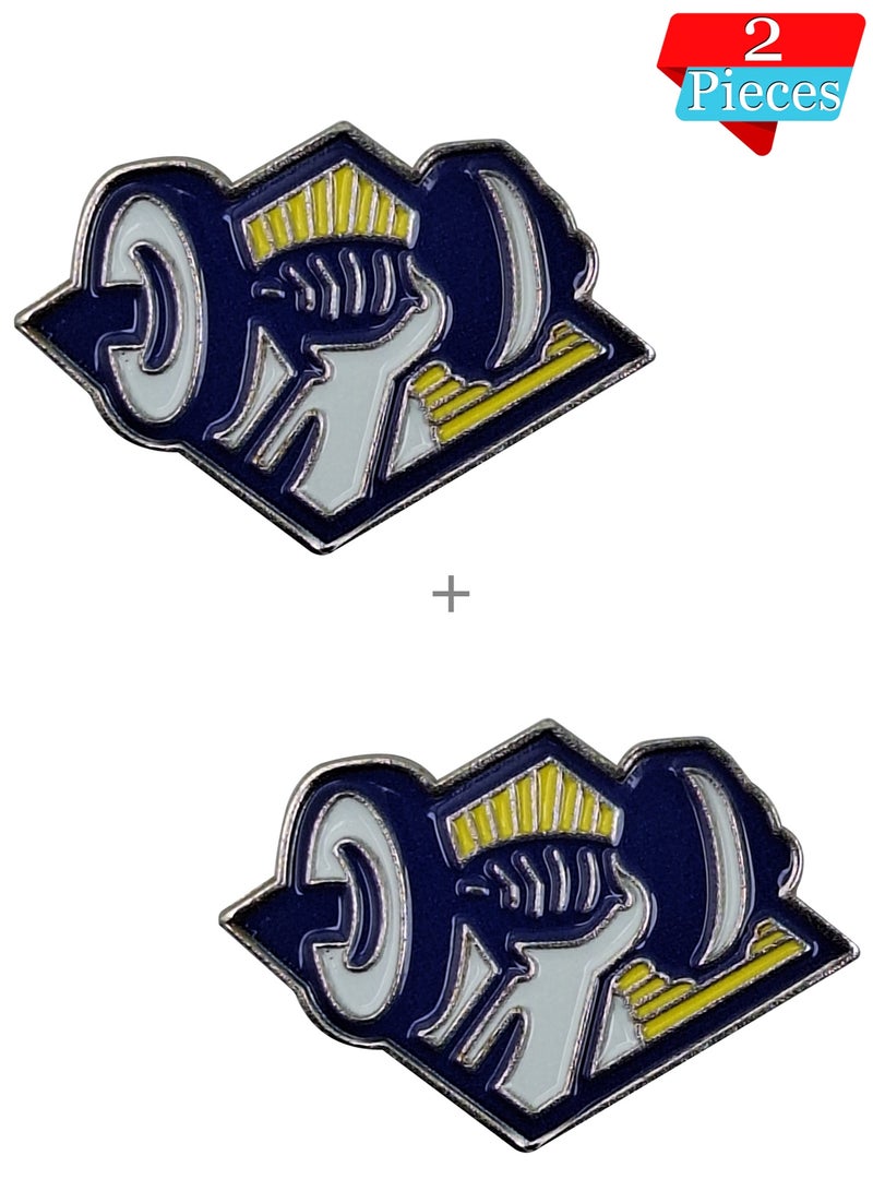 2 Pieces GYM Addicted Sticker for Mobile or Any Smooth Surface - Image 1