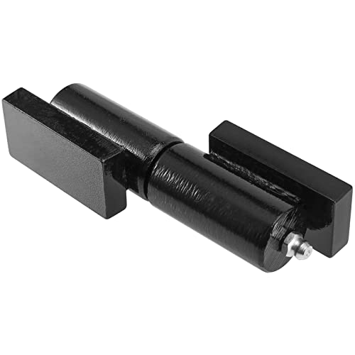 SEHOI 4 PCS 5 Inches Heavy Duty Barrel Gate Hinge, Iron Barrel Style Door Hinge, Trailer Ramp Gate Hinges for Heavy Swing Gates and Doors, 450lb Capacity, Weld On Install - Image 4