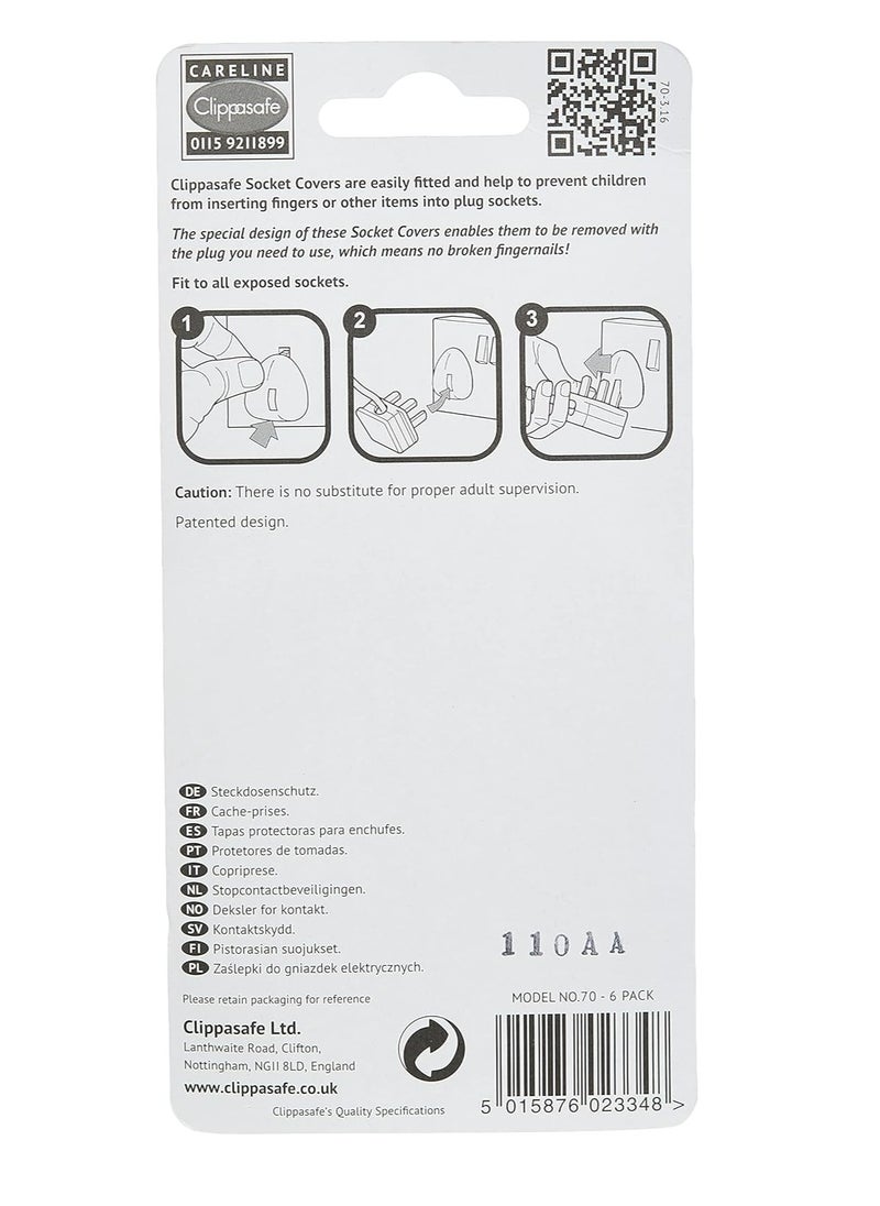 Clippasafe Clippasafe Cupboard & Drawer Locks - 6 Pcs/Pack  - Image 2