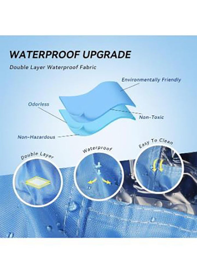 Bukela Air Conditioner Cleaning Cover Dust Washing Bag for large size 2P-3P Wall Mounted AC Service with pipe - Image 4