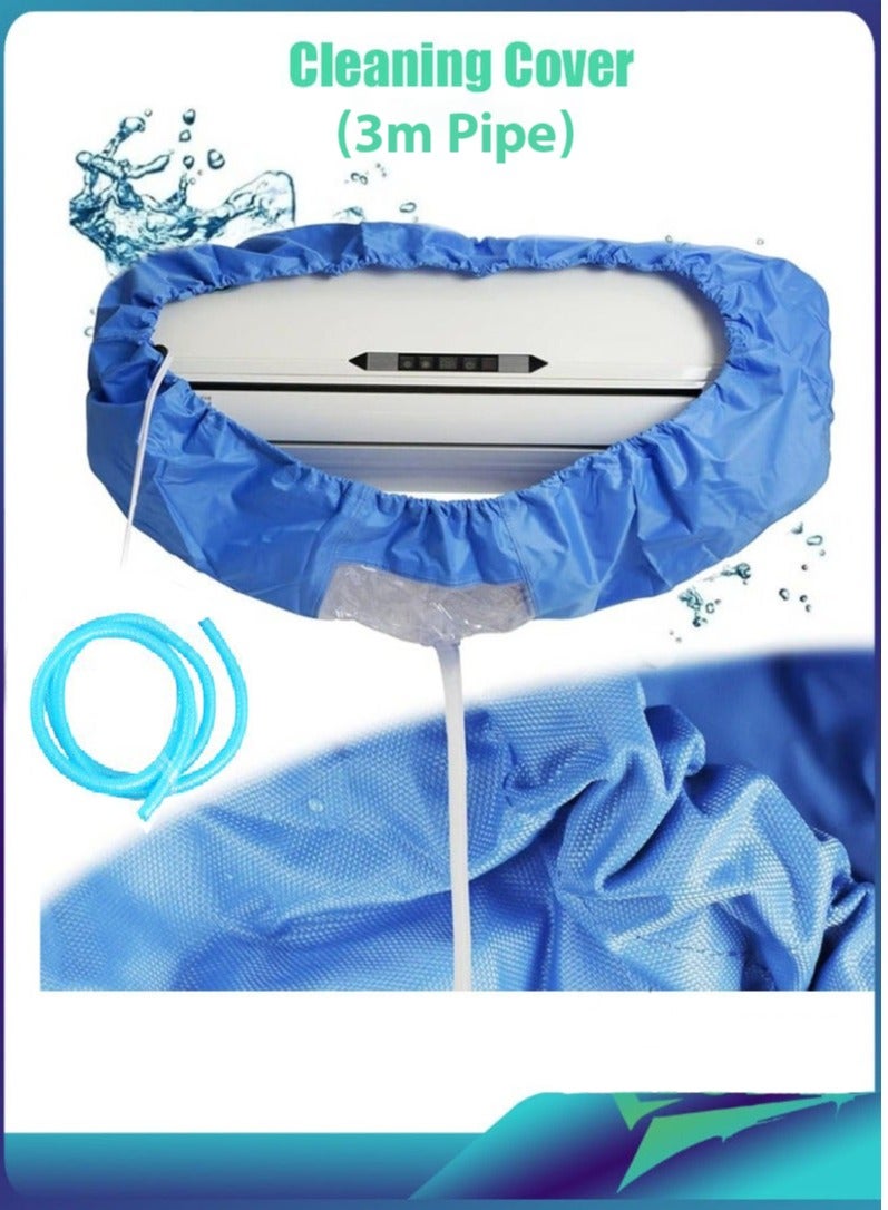 Bukela Air Conditioner Cleaning Cover Dust Washing Bag for large size 2P-3P Wall Mounted AC Service with pipe - Image 1