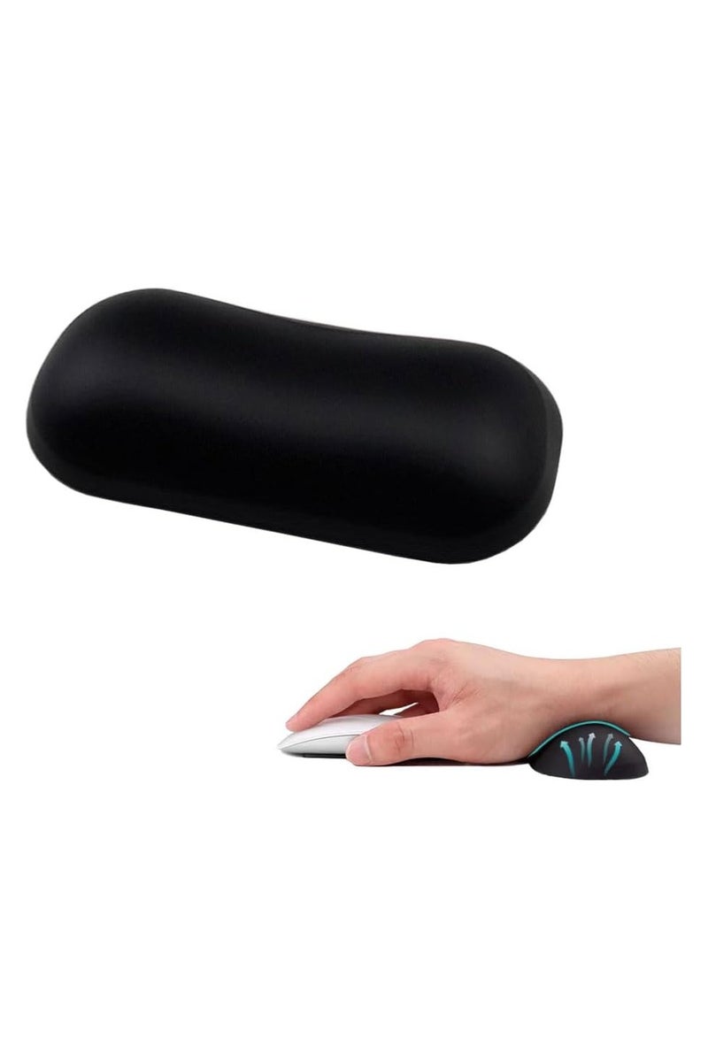 1Pc Gel Wrist Rest Transparent Non-Slip Washable Gel Wrist Rest for Mouse Relieves Hand Fatigue Suitable for Office, Game, Study and Other Scenes - Image 2