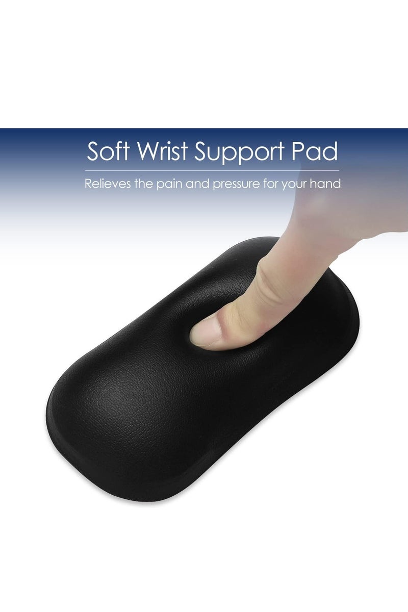 1Pc Gel Wrist Rest Transparent Non-Slip Washable Gel Wrist Rest for Mouse Relieves Hand Fatigue Suitable for Office, Game, Study and Other Scenes - Image 5