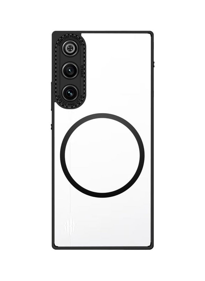 General Magnetic Frosted Case Compatible with ZTE Nubia Red Magic 10 Air 5G, Highly Transparent and Lightweight TPU Shock Absorbing Cover For Red Magic 10 Air 