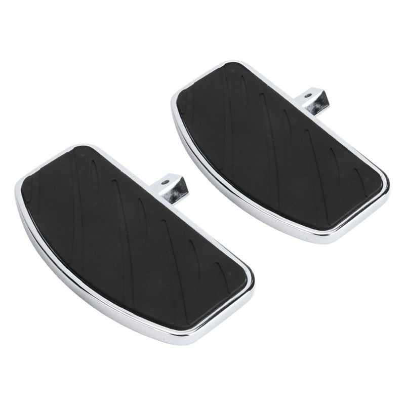 Motorcycle Foot Pegs: High-Quality Metal And Rubber Construction - Extra Foot Space For Comfortable Ride Direct Replacement Footrests for Honda Magna VF250 VF750 1994-2013 - Image 2