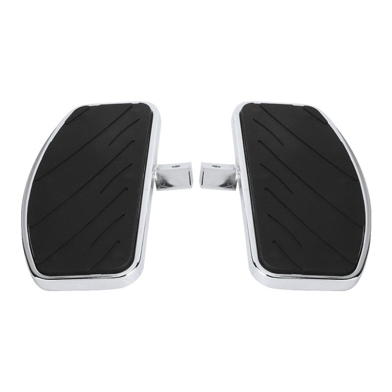Motorcycle Foot Pegs: High-Quality Metal And Rubber Construction - Extra Foot Space For Comfortable Ride Direct Replacement Footrests for Honda Magna VF250 VF750 1994-2013 - Image 4
