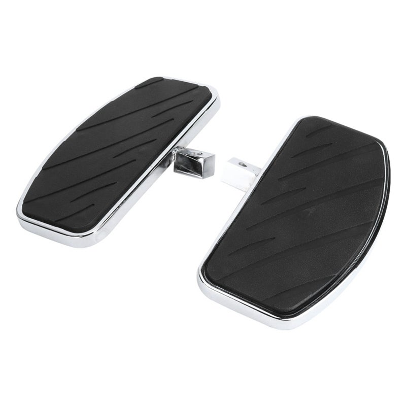 Motorcycle Foot Pegs: High-Quality Metal And Rubber Construction - Extra Foot Space For Comfortable Ride Direct Replacement Footrests for Honda Magna VF250 VF750 1994-2013 - Image 3