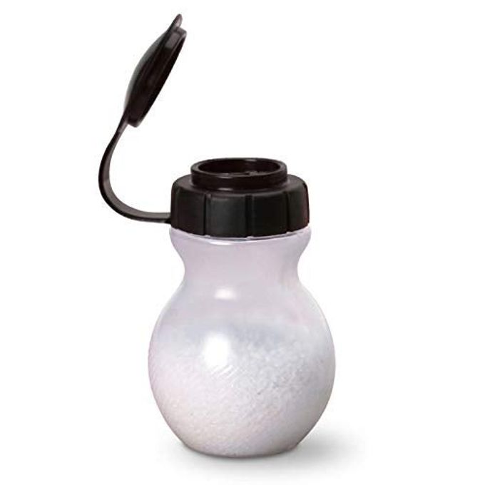 COMPAC HOME Salt & Spice Dispenser - 4oz - Black - Food Storage, Microwave Safe