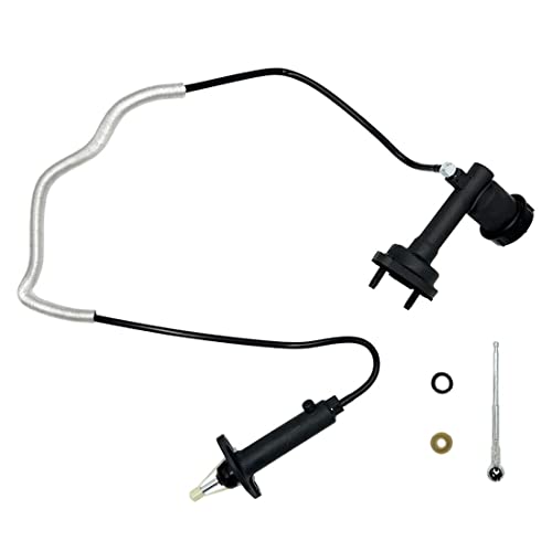ClutchMaxPRO PreFilled PreBled Clutch Master Slave Cylinder Assembly Compatible with 1997 1998 1999 2000 2001 2002 Jeep Wrangler TJ 25L 40L V6 PS01193